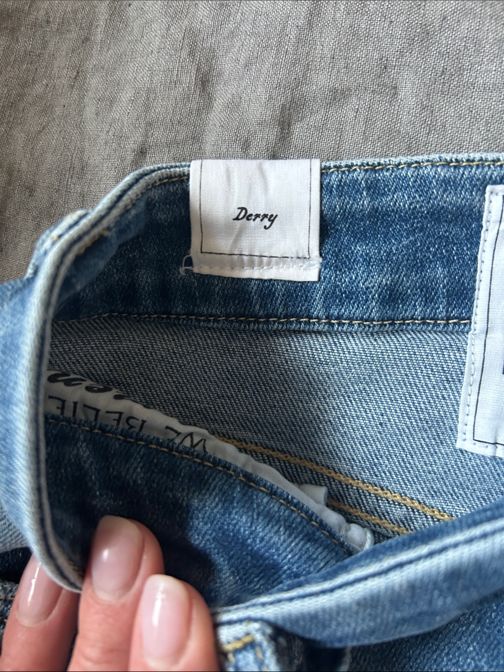 Frank & Eileen Light Blue Women’s Slim Straight Jeans - Picture 3 of 7